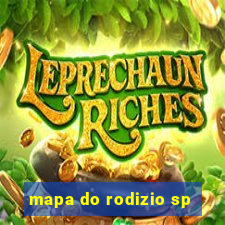 mapa do rodizio sp